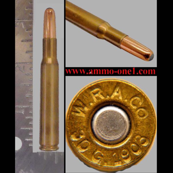 .30 03, (1903 30g) winchester w.r.a h/s, very limited!, one cartridge, per customer!